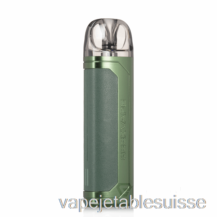 Vape Suisse Geek Vape Au (aegis U) Système De Pod 20w Vert Armée